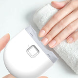 New portable safe nail toe polishing trimmer easy rechargeable recycl use automatic scissors usb electric nail clippers - V.I.P Digital Presence