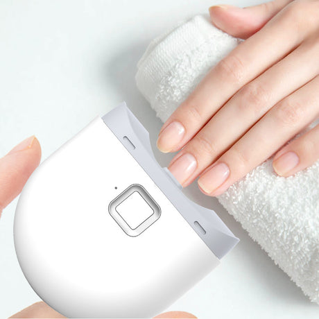 New portable safe nail toe polishing trimmer easy rechargeable recycl use automatic scissors usb electric nail clippers - V.I.P Digital Presence