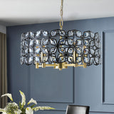 Modern Crystal Chandelier for Living-Room Round Cristal Lamp Luxury Home Decor  Light Fixture