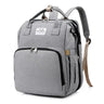 New Outdoor Folding Bag with Baby Can Sleep Mommy Bag Multi-functional Bottle Backpack Diaper Backpack - V.I.P Digital Presence