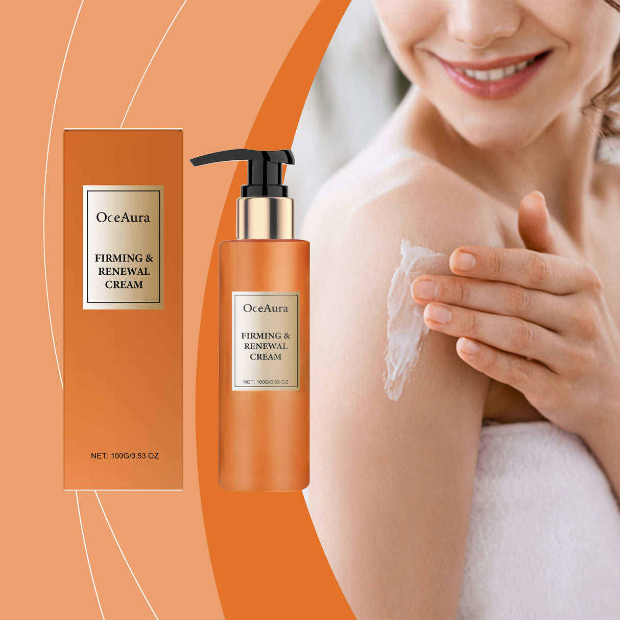 Firming Body Cream Hydrates And Nourishes Skin With Radiant, Elastic And Refreshing Moisturizing Care Moisturizer