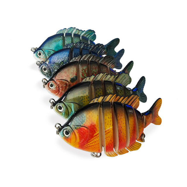 Six Section Yayu Bait Multi Section Bionic Fake Bait Fishing Gear Marine Fishing Supplies Tilapia Long Cast Submerged Bait - V.I.P Digital Presence
