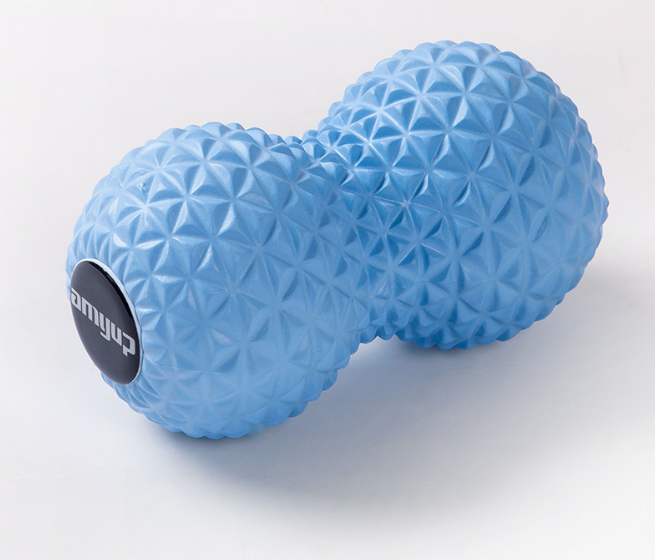 Pelota de masaje EVA Peanut, pelota de masaje doble de lacrosse, pelota de movilidad para fisioterapia, herramienta de masaje de tejido profundo para espalda, manos y pies.
