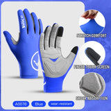 Outdoor mountain bike riding gloves shock-absorbing and anti-skid bike gloves