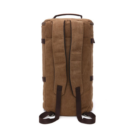 Men Travel Backpack Male Canvas Luggage Duffel Cylinder Bag Mountaineering Hiking Backpack For Men - V.I.P Digital Presence