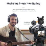 2500K-9000K Microphone LED Fill Light LED Mini Video Vlog Full-Color RGB Mic Light For Smartphone SLR Camera V03 - V.I.P Digital Presence