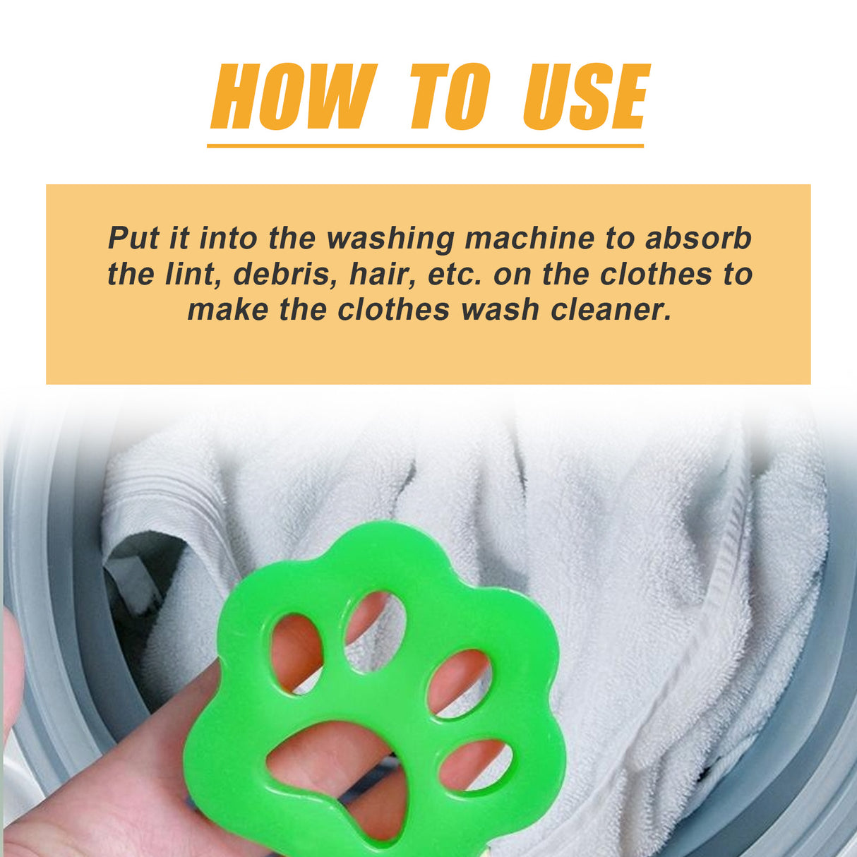 EELJOY Fur Snatch Pet Hair Laundry Remover, Clean Pet Hair Washable Clothes Duster Washing Machine Hair Remover - V.I.P Digital Presence