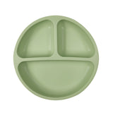 Children's Silicone Dinner Plate Infant Feeding Tableware Set Baby's Complementary Food Division Big Suction Cup Smiling Face Silicone Dinner Plate - V.I.P Digital Presence