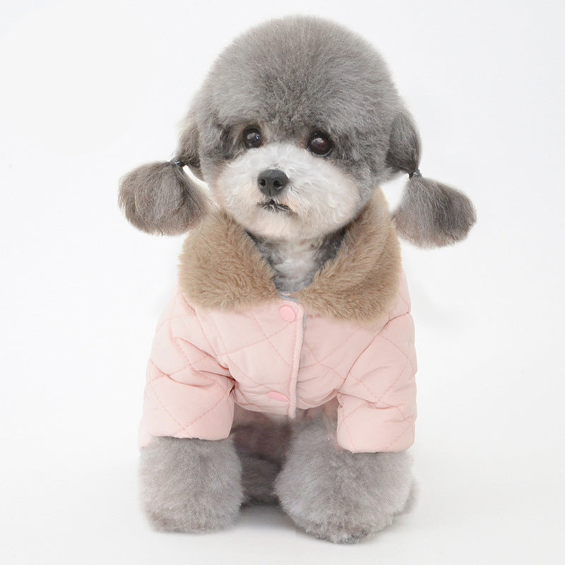 Winter New Pet Cotton Coat Dog Cotton Coat Dog Clothes Pet Clothes Dog Clothes Teddy Clothes - V.I.P Digital Presence