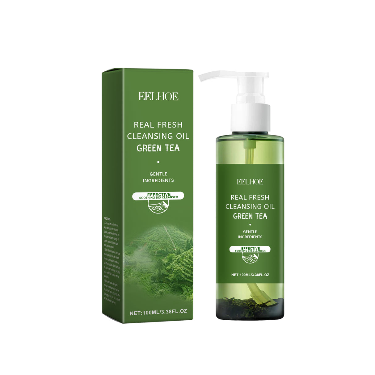 Green Tea Makeup Remover Oil Gently Removes Makeup For Face, Eyes And Lips With Refreshing And Non-Tight Makeup Remover Oil - V.I.P Digital Presence