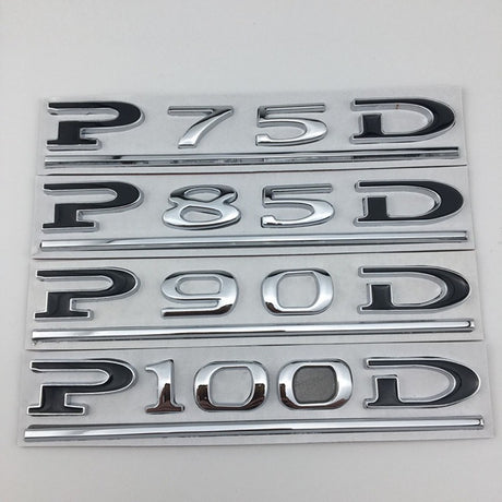 Applicable to Tesla car sticker MODEL3MODELS MODELX P75D P85D P90D P100D logo - V.I.P Digital Presence