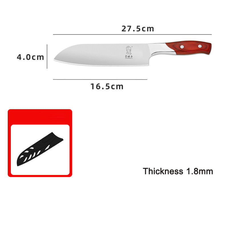 Household multi-purpose chef knife stainless steel vegetable and meat cutting small kitchen knife - V.I.P Digital Presence