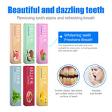 Fruity White Toothpaste Series, Clean Tooth Stains Fresh Breath White Tooth Care Toothpaste - V.I.P Digital Presence
