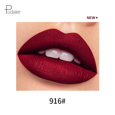 Pudaier 18 Color Mini Capsule Lip Glaze Velvet Fog Color Non-Stick Cup Smooth Matte - V.I.P Digital Presence