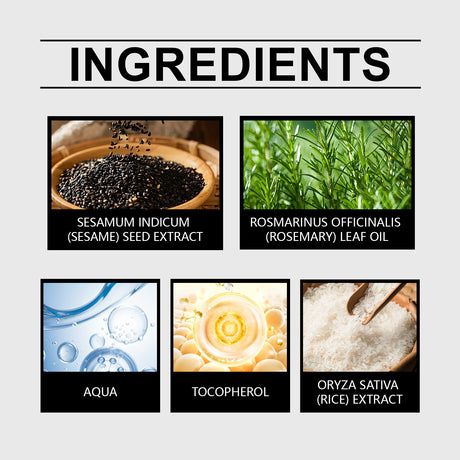 Black Sesame Hair Care Essence Nourishes Hair, Improves Dry Hair And Split Ends - V.I.P Digital Presence