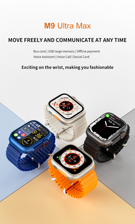 M9 Ultra Max  Smart Bracelet - V.I.P Digital Presence