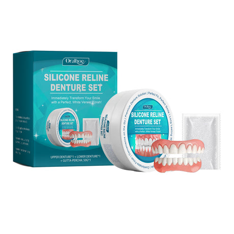 Cosmetic Denture Set To Enhance Smile Appearance Comfortable Material Denture Dental Cosmetic Set - V.I.P Digital Presence