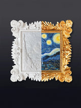 Kit de pintura al óleo 3D DIY "Relieve" de la Noche Estrellada de Van Gogh