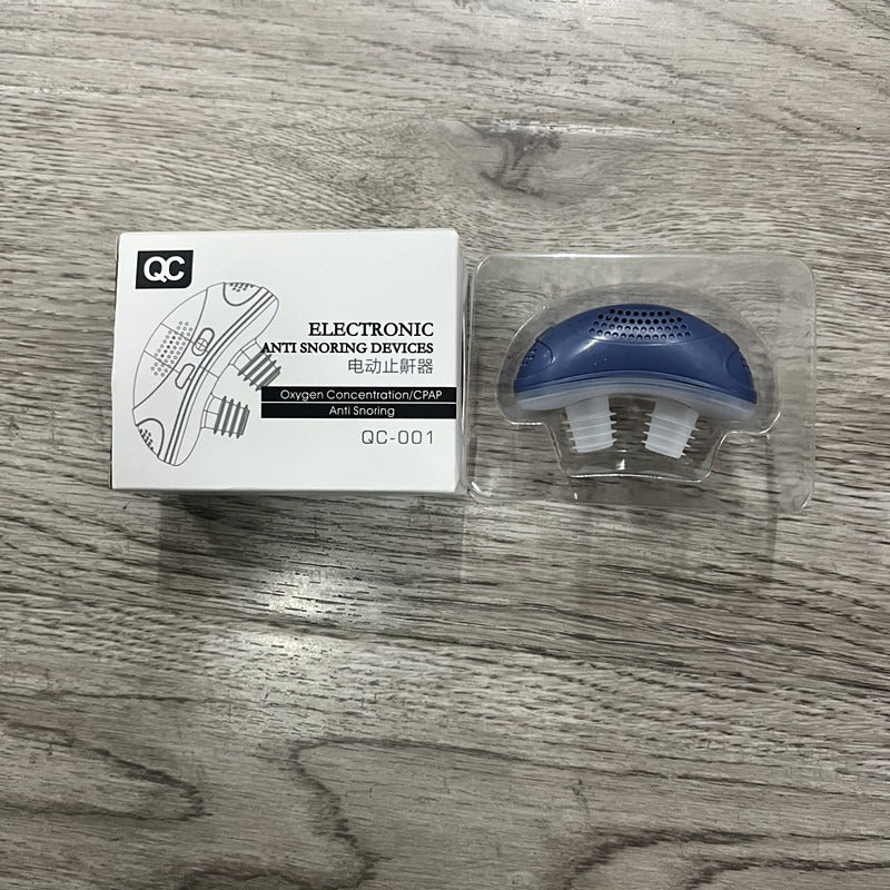Dispositivo eléctrico para ronquidos y corrección de ronquidos en casa