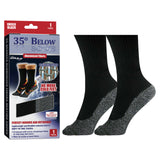 35 Degrees Aluminized Fibers Heating Socks, Relieve Vein Spontaneous Heat Constant Temperature Comfortable Warm Foot Cold Protection Socks - V.I.P Digital Presence