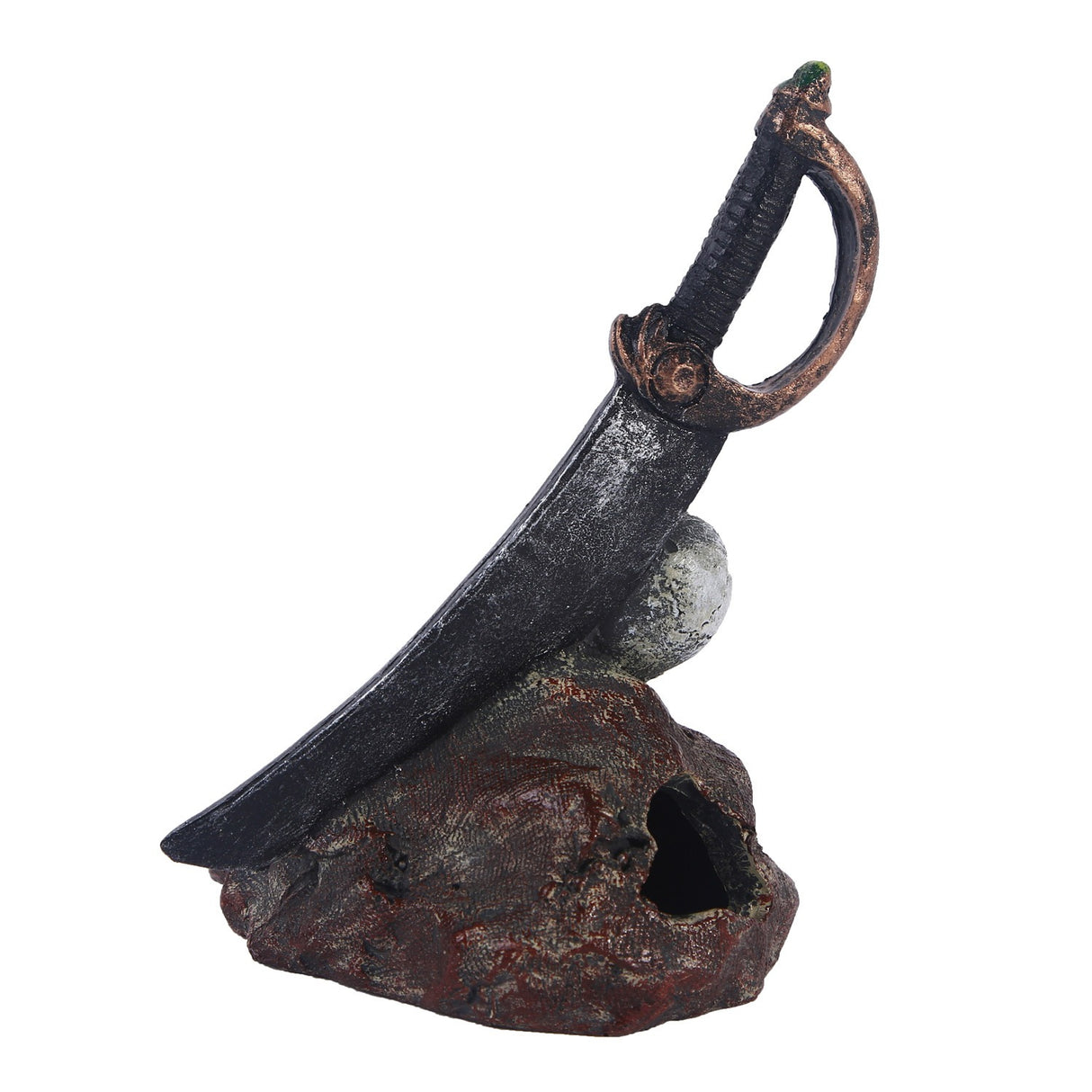 Zombie skull reptile toy hiding room fish tank decoration - V.I.P Digital Presence