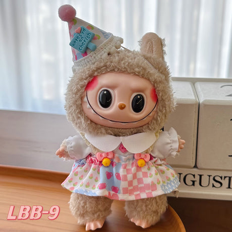 [Clothes Only]15-17 cm Labubu Sitting Party Doll Clothes Cute Set Clothes - V.I.P Digital Presence