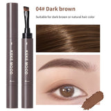 Waterproof Brown Grey Eyebrow Dyeing Cream Pencil Natural Lasting Non-smudge Setting Dye Eye Brow Pen with Brush Makeup Cosmetic - V.I.P Digital Presence