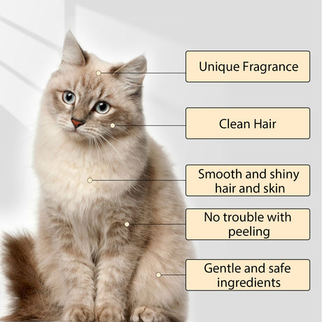 Pet Shampoo, Gentle Cleansing Of Pet Cat And Dog Hair With Smooth Unknotted Shampoo - V.I.P Digital Presence
