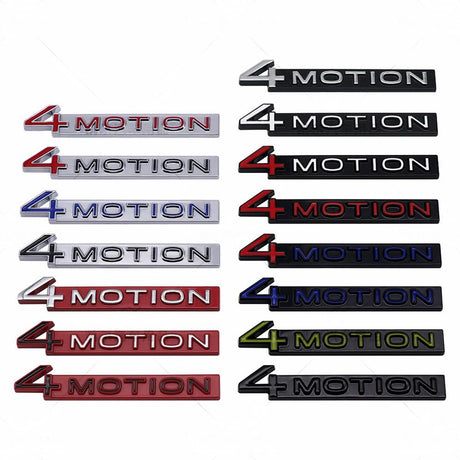 Applicable to Volkswagen Tanyue x 4WD 4MOTION car logo new tail logo 3D three-dimensional letter logo car modification label - V.I.P Digital Presence