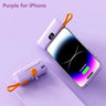 Mini banco de energía de 30000Mah, cable inalámbrico, Powerbank con pantalla digital, batería externa, cargador portátil para Iphone, Samsung, Xiaomi