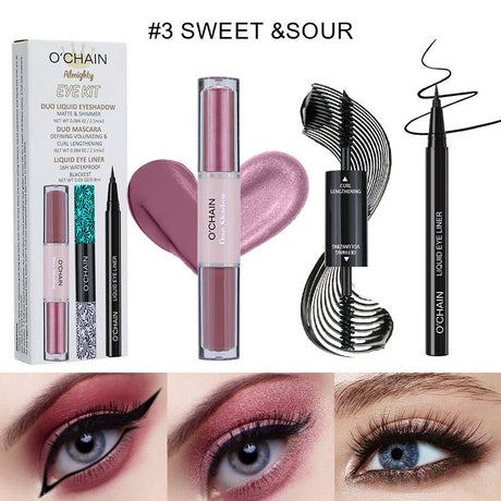 O'CHAI NMascara, long, thick, curling eyeliner, ultra-fine waterproof, non-smudge liquid eyeshadow - V.I.P Digital Presence