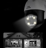 Outdoor panoramic 4K high-definition camera monitoring home network security outdoor waterproof monitor 360 night vision - V.I.P Digital Presence