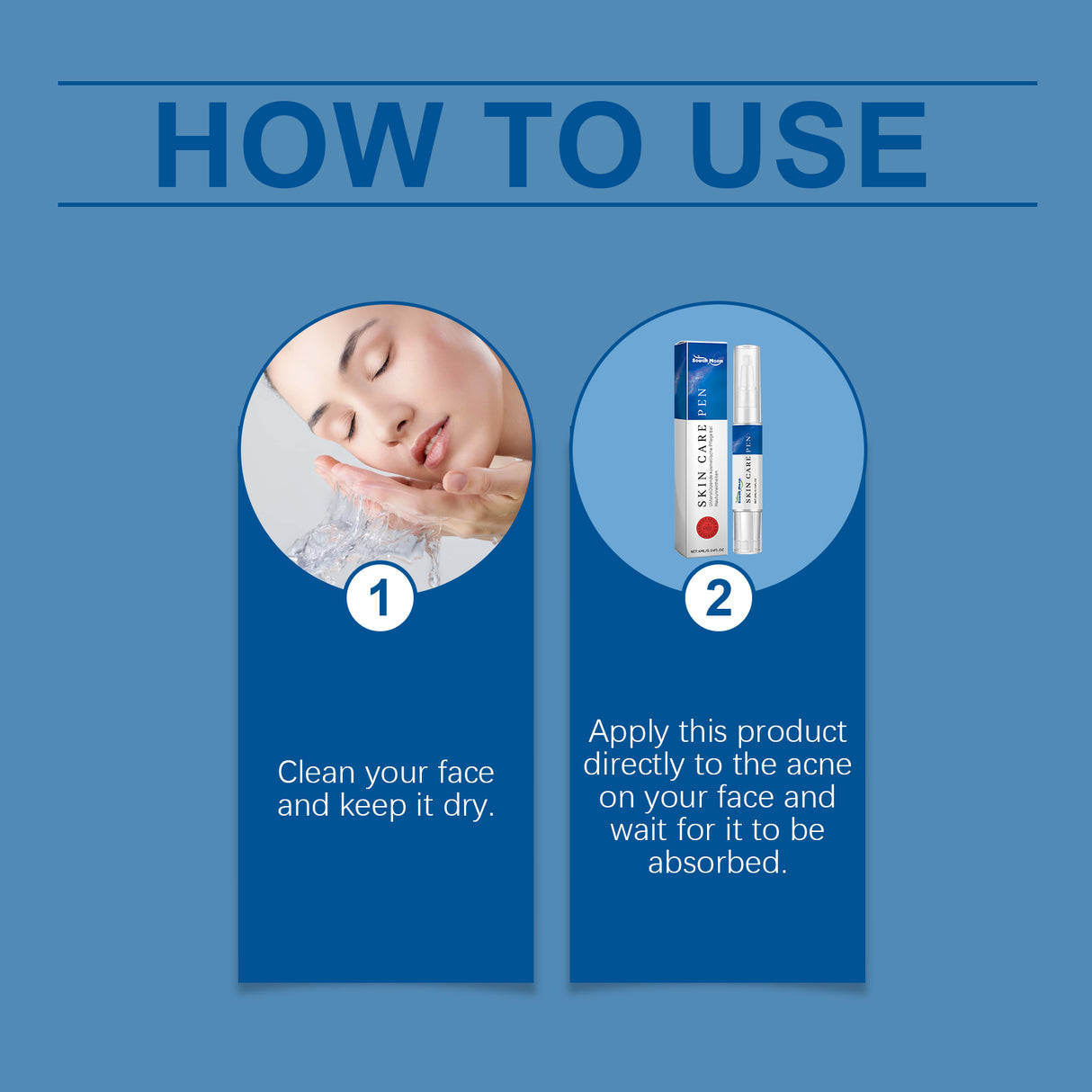 Acne Care Pen, Gently Clean Acne And Acne Closing Skin Daily Care Solution - V.I.P Digital Presence