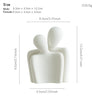 Creative couple figure decoration Newlywed home decoration Lover sculpture decoration figure desktop living room bookshelf decor - V.I.P Digital Presence