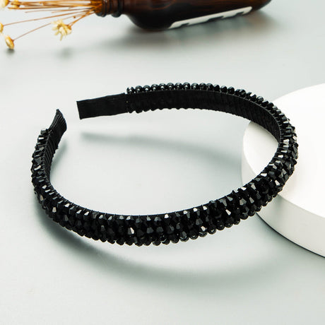 Fish Line Braided String Crystal Hair Band Korean Temperament Senior Sense Wash Face Headband - V.I.P Digital Presence