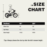 Multiple Colors,Girls Bike for 4-7 Years Old Kids,16 inch wheel , Training Wheels Included - V.I.P Digital Presence