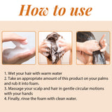 Horse Oil Shampoo Deep Cleaning Scalp Dandruff Control Oil Control Fluffy Hair Moisturizing Hair Care - V.I.P Digital Presence