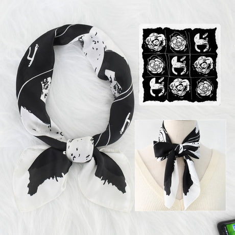 Silk Scarf Women's Sunscreen Beach Imitation Silk Versatile Silk Scarf Neckband - V.I.P Digital Presence