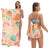 Two-in-One Foldable Beach Towel Printed Bath Towel All-In-One Beach Towel with Storage Bag - V.I.P Digital Presence