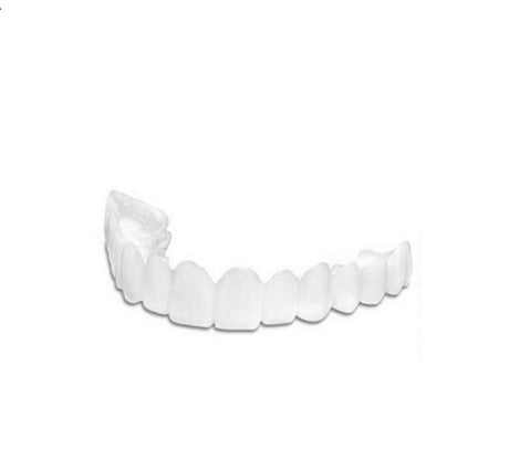 Upper Teeth And Lower Teeth Simulation Braces Non-Porous Braces Whitening Sleeves Second-Generation Silicone Simulation Teeth Dentures - V.I.P Digital Presence
