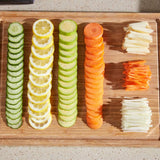 Mandoline Slicer, Vegetable Cutter, Strips Julienne Dicer (Orange) - V.I.P Digital Presence