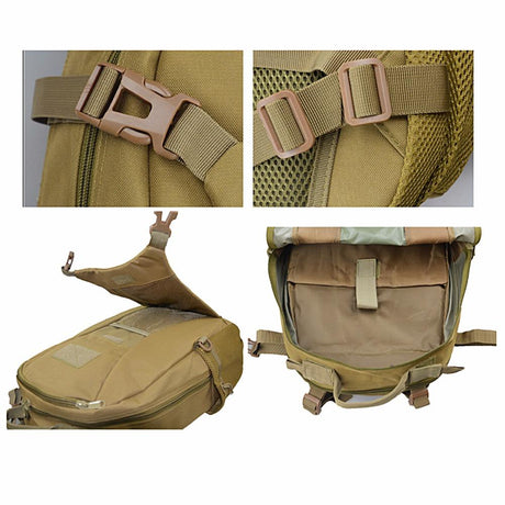 Black Hawk Commandos Military Backpack 35L Molle Rucksacks Sturdy Waterproof Lightweight camouflage workout bag - V.I.P Digital Presence