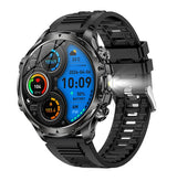 AK75 Smart Watch Flashlight  Men Outdoors Sports Fitness Tracker 700mah Large Battery BT Calling LED Light Smartwatch - V.I.P Digital Presence