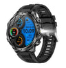 AK75 Smart Watch Flashlight  Men Outdoors Sports Fitness Tracker 700mah Large Battery BT Calling LED Light Smartwatch - V.I.P Digital Presence