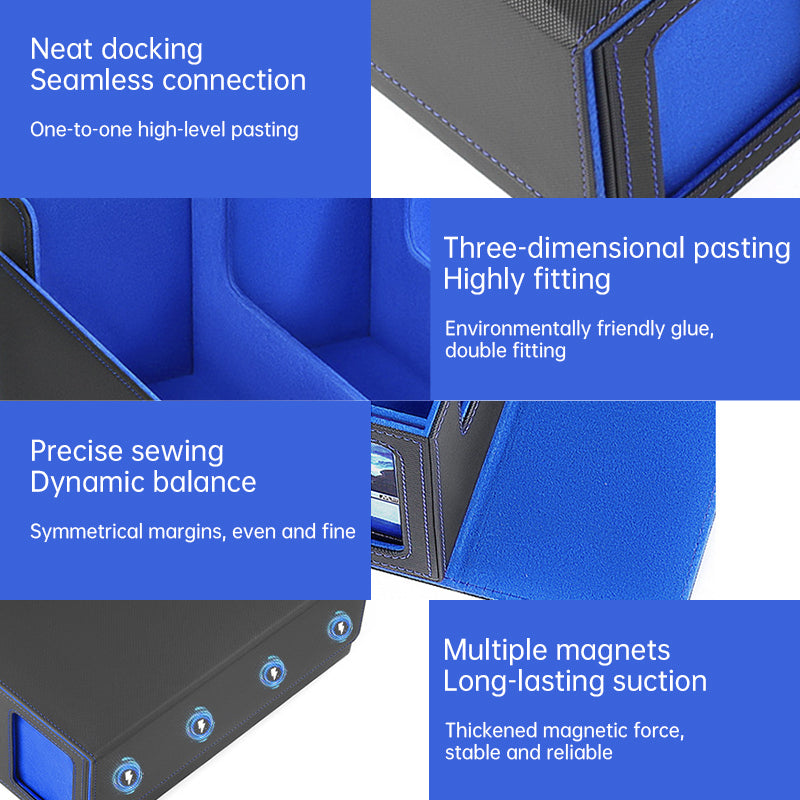 Large-capacity 3000+ Tabletop Game Card Storage Box - Yu-Gi-Oh! & Pokémon Flip-Top Card Case - V.I.P Digital Presence