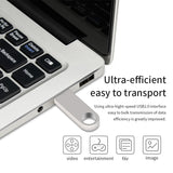 Usb flash drive 32 GB 3.0 metal pen drive 64GB pendrive 16GB 8GB 4GB 128GB silver key flash drive waterproof custom  NO logo - V.I.P Digital Presence