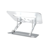 Soporte de refrigeración para portátil Soporte plegable para tableta Soporte para portátil Aleación de aluminio 