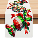 Christmas candy printed table flag new Christmas table decoration tablecloth mat holiday party tablecloth - V.I.P Digital Presence