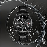 New Men's Watch Student Men's Night Light Waterproof Sports Leather Strap Black Quartz Watch - V.I.P Digital Presence