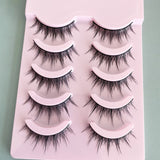 Cartoon Bushy Black Terrier Big Devil False Eyelashes Whole Piece Barbie Eyelashes Natural Little Devil - V.I.P Digital Presence